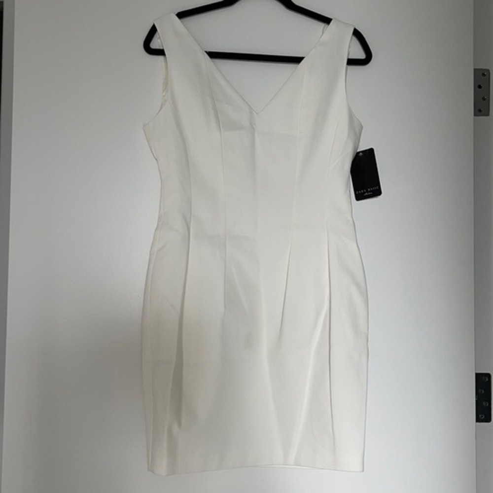 Zara White Tulip Mini Dress
